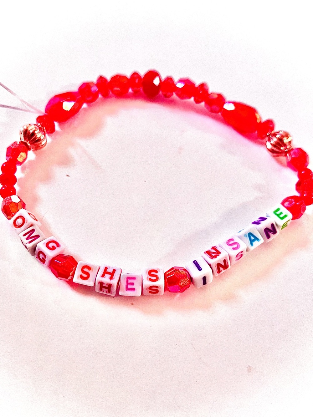 BUY1GET1FREE
 Red Taylors Version Inspired Bracelet